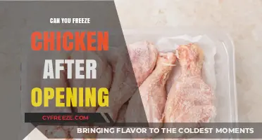 Safely Freezing Chicken: Tips for Preserving Opened Poultry