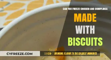 Biscuit-Based Chicken and Dumplings: Freezing Tips and Tricks