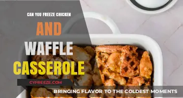 Delicious Chicken and Waffle Casserole: Freezer-Friendly Comfort Food