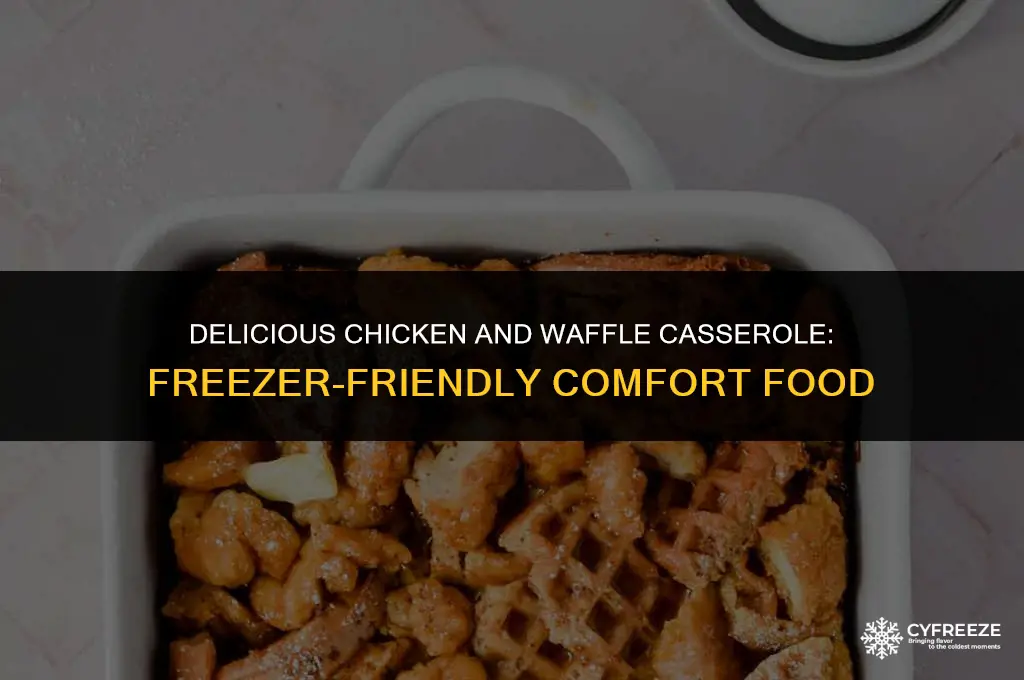 can you freeze chicken and waffle casserole