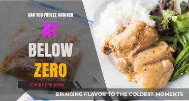 Deep Freeze: The Ultimate Guide to Safely Freezing Chicken Below Zero