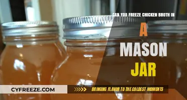 Preserving Homemade Chicken Broth: A Mason Jar Freezing Guide