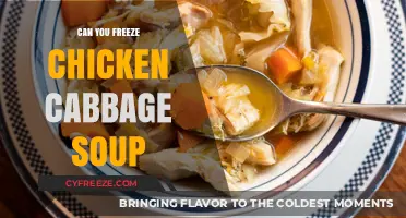 Freezing Chicken Cabbage Soup: A Complete Guide
