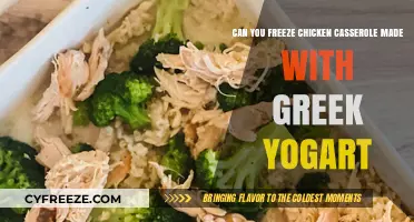 Greek Yogurt Chicken Casserole: Freezer-Friendly or Not?