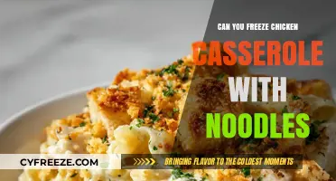 Noodle-Infused Chicken Casserole: A Freezer-Friendly Delight