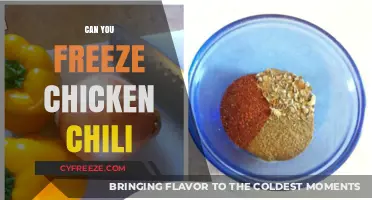 Chili Chicken Freeze: A Guide to Safe and Delicious Storage