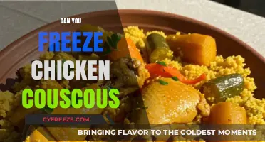 Freezing Chicken Couscous: A Handy Guide for Meal Prep