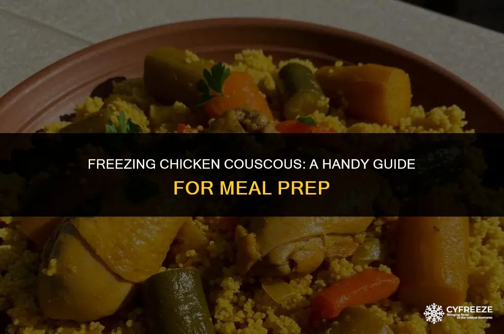 can you freeze chicken couscous
