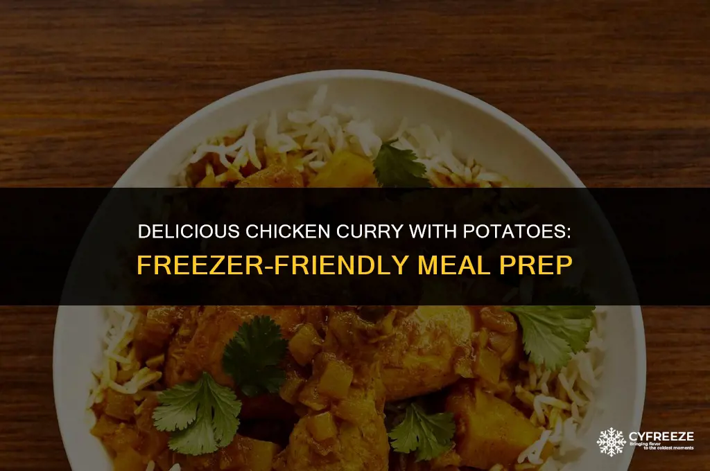 can you freeze chicken curry with potatoes
