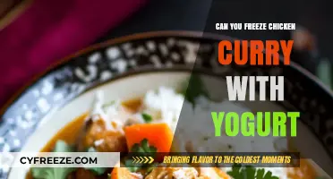 Yogurt-Infused Chicken Curry: A Guide to Freezing for Later