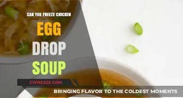 Freezing Chicken Egg Drop Soup: A Handy Guide