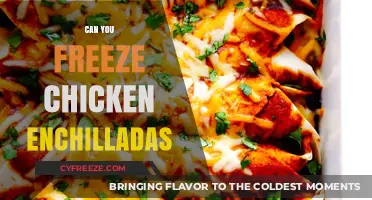Freezing Chicken Enchiladas: A Complete Guide
