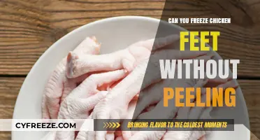 Freezing Chicken Feet: A Guide to Preparation and Preservation