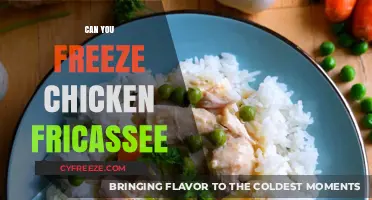 Freezing Chicken Fricassee: A Handy Guide for Meal Prep