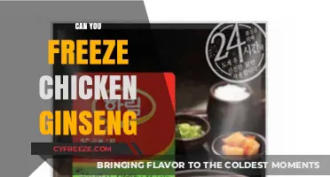 Exploring the Benefits and Methods of Freezing Chicken Ginseng