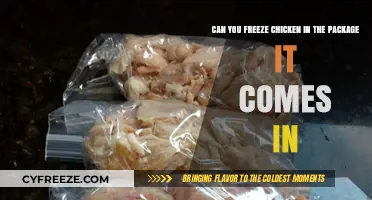 Smart Freezing: Keeping Chicken Fresh in Its Original Packaging