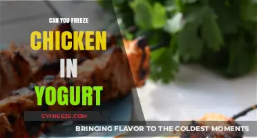 Yogurt-Marinated Chicken: A Guide to Freezing for Later Use