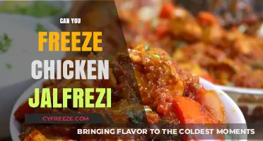 Freezing Chicken Jalfrezi: A Handy Guide for Meal Prep