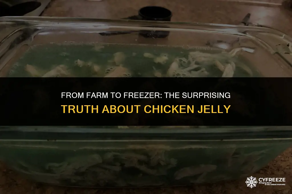 can you freeze chicken jelly