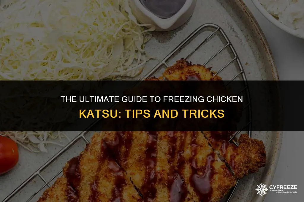 can you freeze chicken katsu