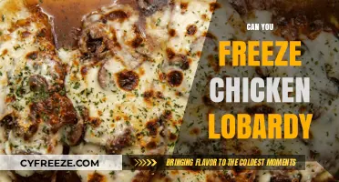 Exploring the Freezer: Can You Freeze Chicken Lombardy?