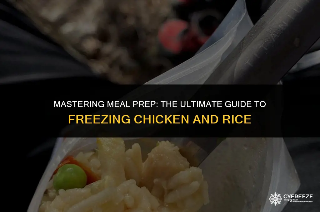 can you freeze chicken long rice