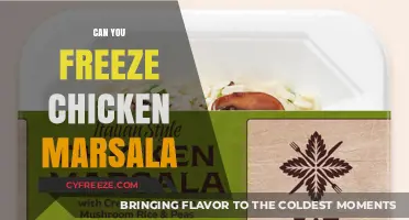 Freezing Chicken Marsala: A Handy Guide for Meal Prep