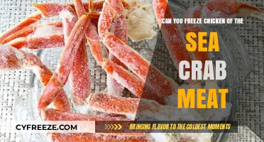 Sustainable Seafood Storage: Freezing Chicken of the Sea Crab Meat