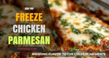 Freezing Chicken Parmesan: A Complete Guide