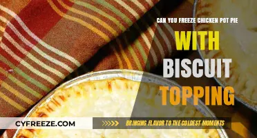 Freezing Chicken Pot Pie with Biscuit Topping: A Complete Guide