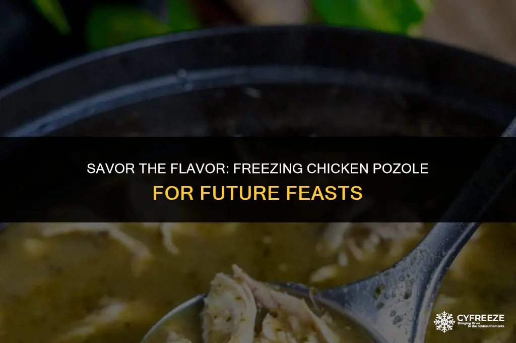 can you freeze chicken pozole