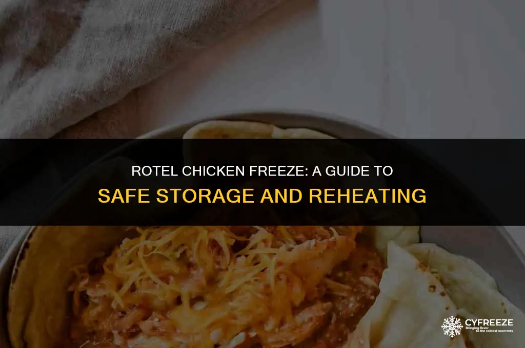 can you freeze chicken rotel