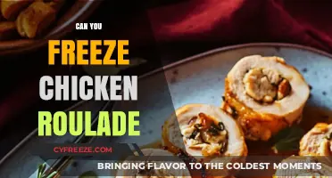 Freezing Chicken Roulade: A Complete Guide to Preserve Flavor and Texture