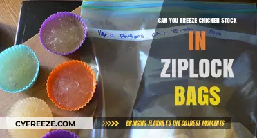 Smart Kitchen Hacks: Freezing Chicken Stock in Ziplock Bags
