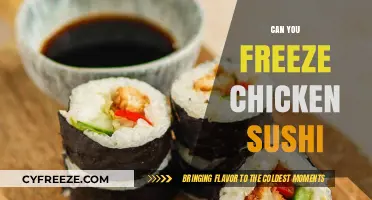 Sushi Safety: The Complete Guide to Freezing Chicken Sushi