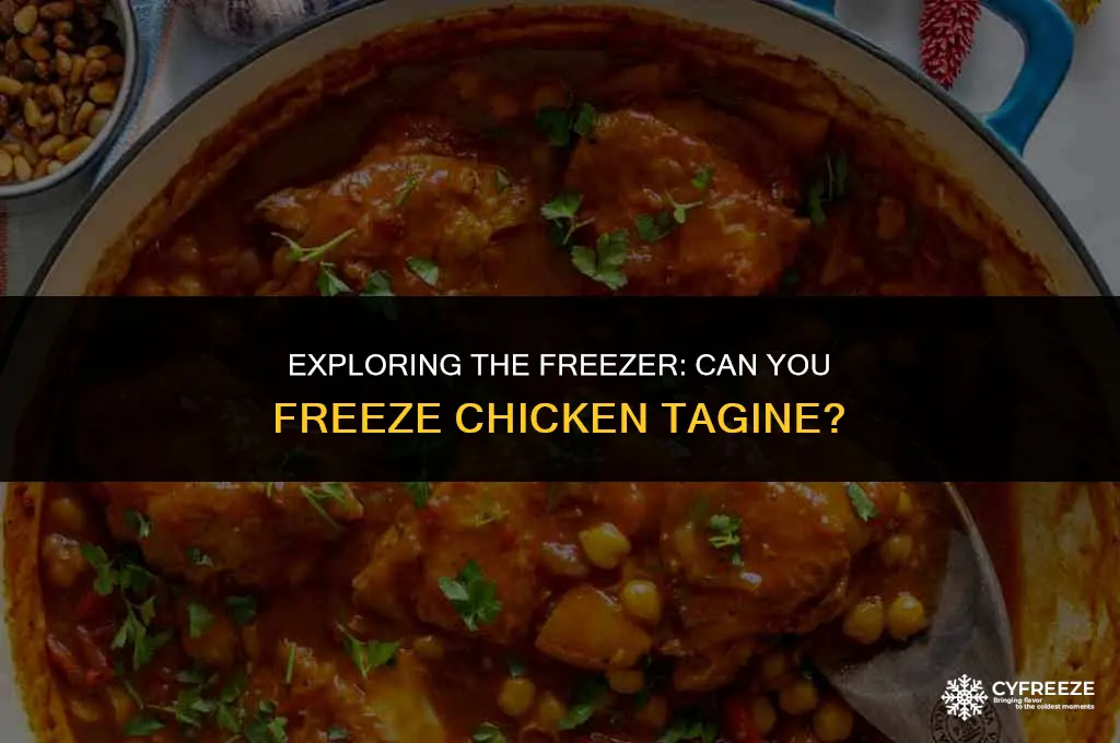 can you freeze chicken tagine