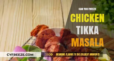 Freezing Chicken Tikka Masala: A Handy Guide for Leftovers