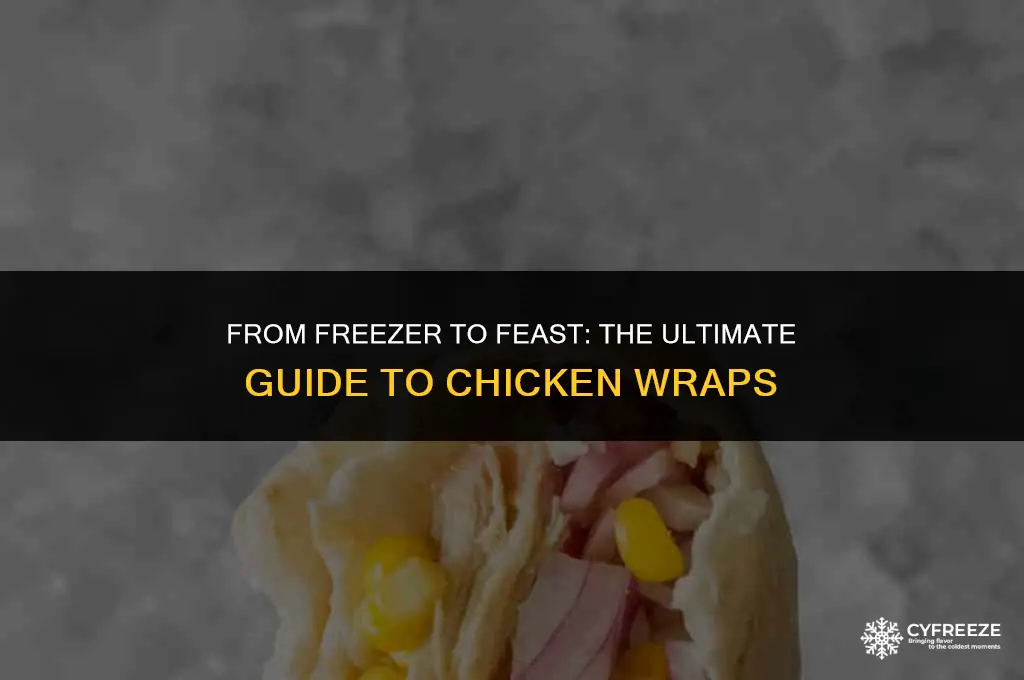 can you freeze chicken wrals