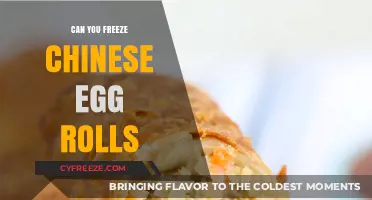 Can You Freeze Chinese Egg Rolls? A Complete Storage Guide