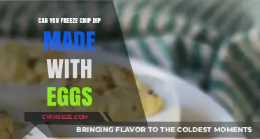 Freezing Egg-Based Chip Dip: Safety Tips and Best Practices