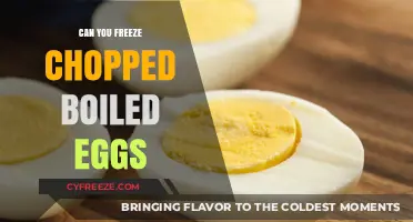 Freezing Chopped Boiled Eggs: A Handy Kitchen Tip or No-Go?