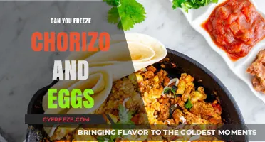 Freezing Chorizo and Eggs: A Guide to Preserving Breakfast Favorites