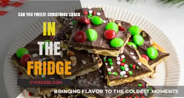 Festive Treat Storage: Can You Freeze Christmas Crack?