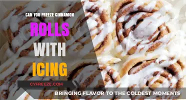 Sweet Success: Freezing Cinnamon Rolls with Icing Made Easy
