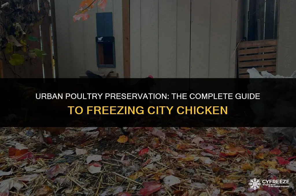 can you freeze city chicken