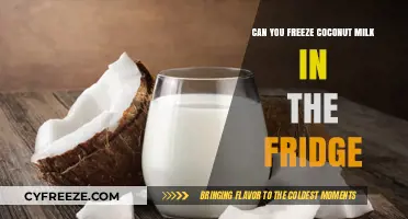 Chill Your Coconut Milk: A Guide to Freezing and Thawing