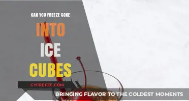 Chill Your Drink: The Art of Freezing Coke into Ice Cubes