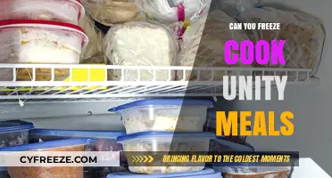 Exploring the Possibilities: Freezing Cooked Unity Meals for Convenience