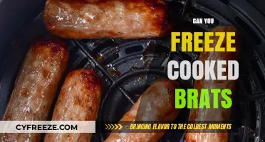 Savor the Flavor: Freezing Cooked Brats for Later Delights