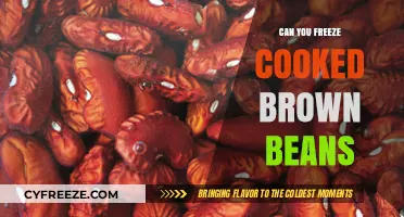 Freezing Cooked Brown Beans: A Handy Guide for Meal Prep